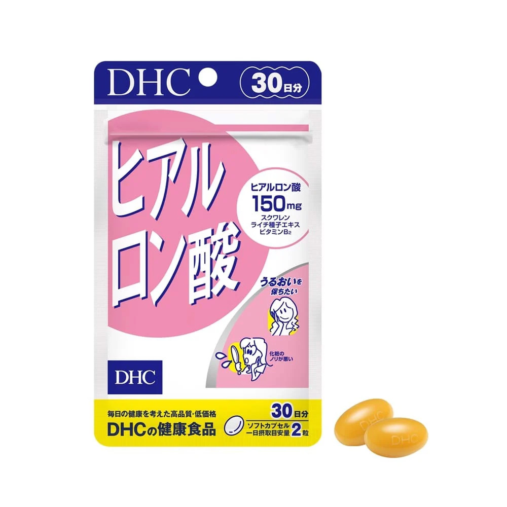 DHC Гиалуроновая кислота + Сквален + Экстракт семян личи (на 30 дней)