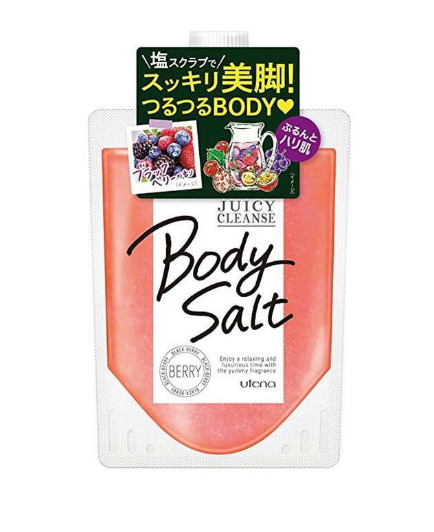 UTENA «Juicy Cleans» Солевой скраб для тела с ароматом Еживики, 300г UTENA «Juicy Cleans» Солевой скраб для тела с ароматом Еживики, 300г