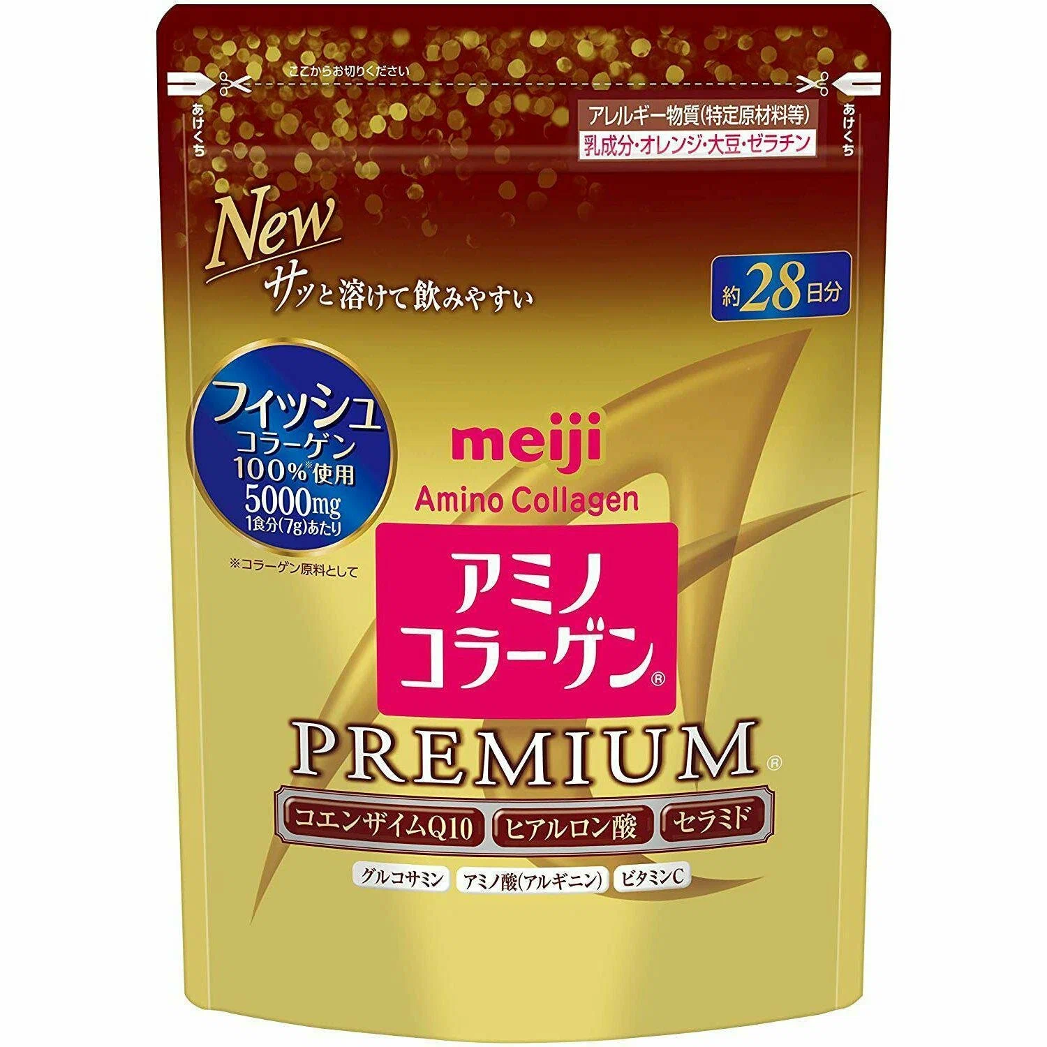 Meiji Амино Коллаген Премиум (В порошке на 28 дней) Meiji Амино Коллаген Премиум (В порошке на 28 дней)