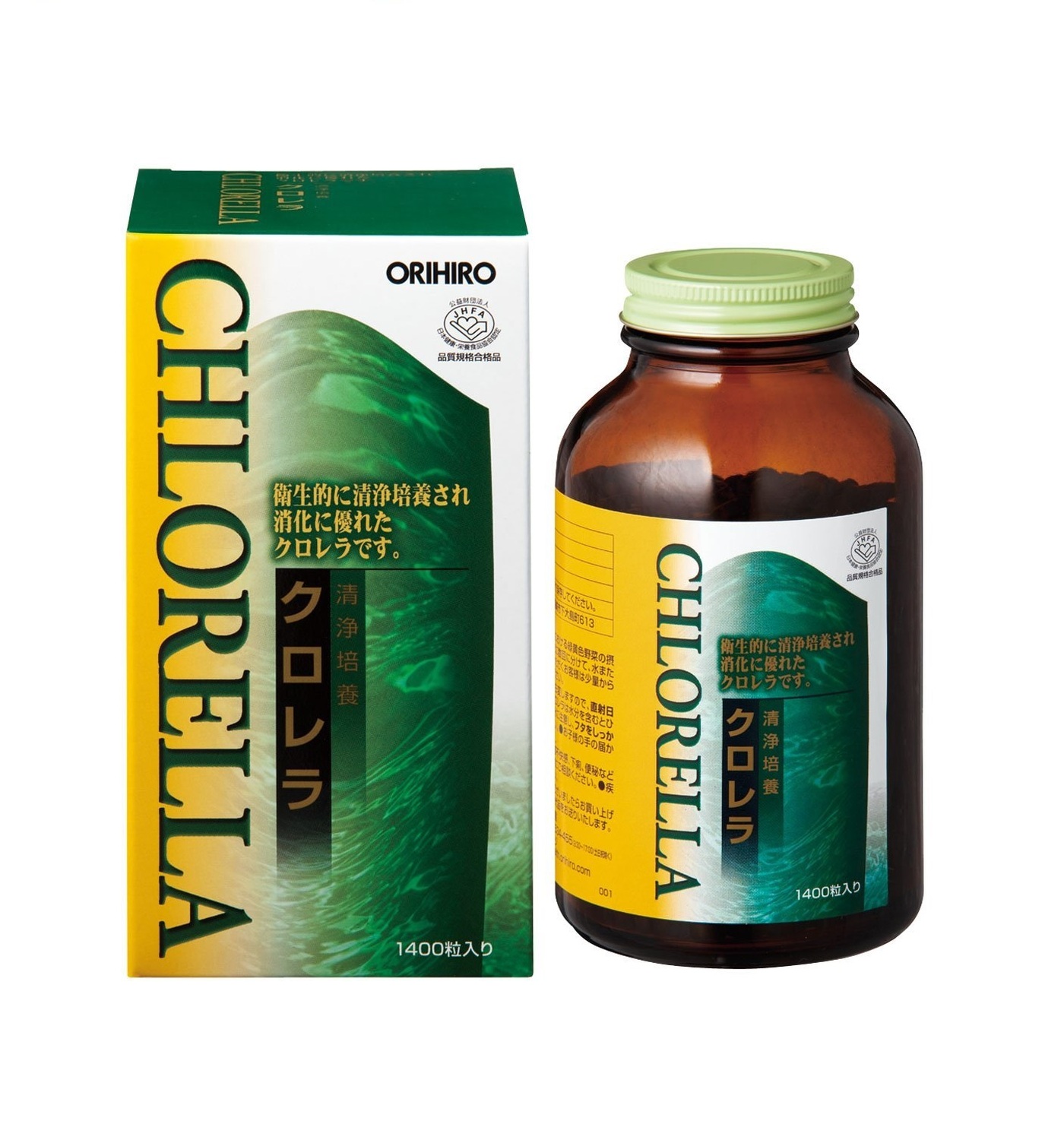 Хлорелла ORIHIRO 1400 таблеток ­