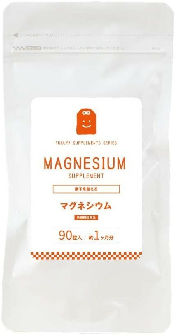 Высококонцентрированный магний FUKUYA Magnesium 300 мг, на 30 дней