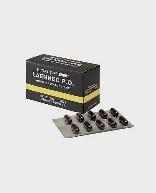 Лаеннек Laennec, плацентарный препарат (100 капсул на 30-50 дней)