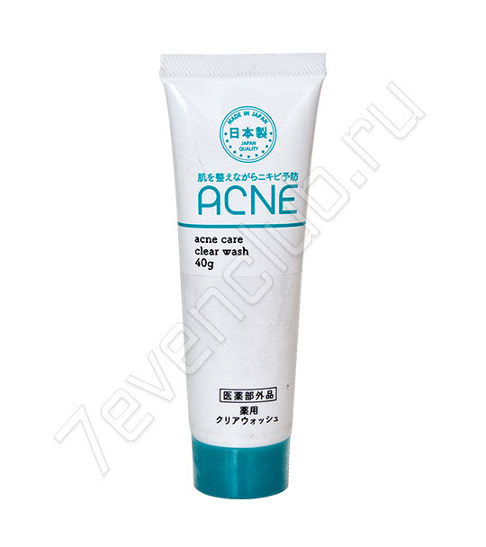 Daiso Очищающая пенка от акне Acne Care Clear Wash, 40g