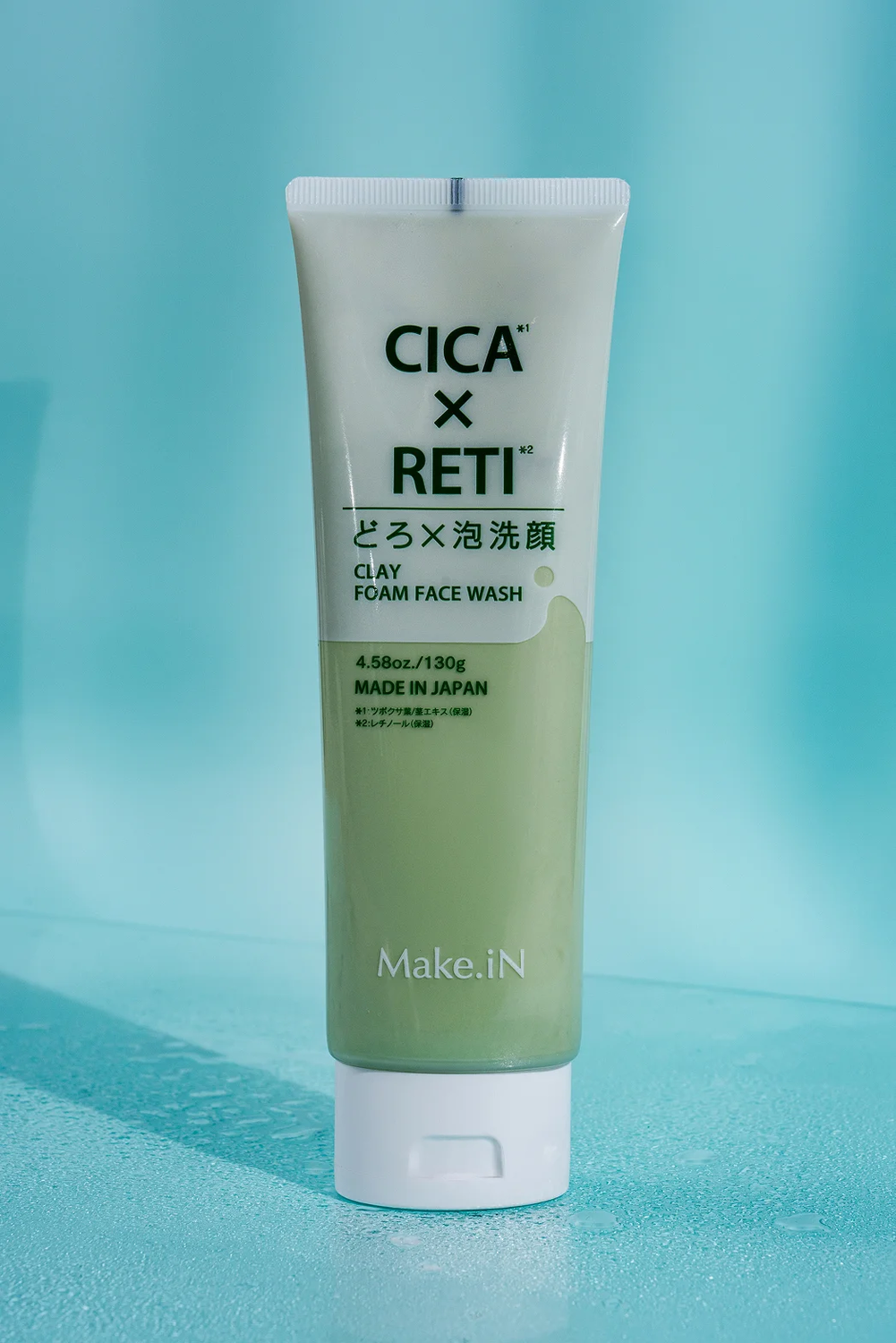CICA×RETI CLAY FOAM FACE WASH (Пенка для умывания лица с белой глиной, Cica и Retinolom), 130г