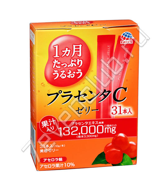 Otsuka Желе с содержанием плаценты и витамина С, (вкус ацеролы 31 стик) Otsuka Желе с содержанием плаценты и витамина С, (вкус ацеролы 31 стик)