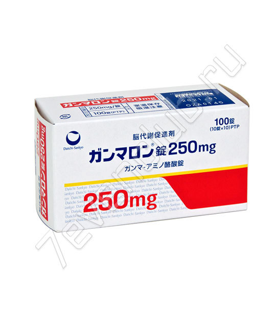 Gammalon® (Гаммалон) 250mg х 100tab, Daiichi Sankyo, Япония