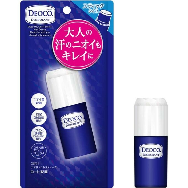 Дезодорант Rohto Deoco Medicated Deodorant Stick в стике 13 г­