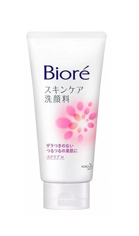 Освежающий скраб для лица Kao Biore Skin Care Facial Refreshment Scrub In, 130г