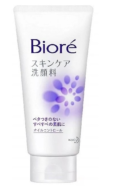 Освежающая пенка для жирной кожи Kao Biore Skin Care  Face Wash Oil Control­, 130г­